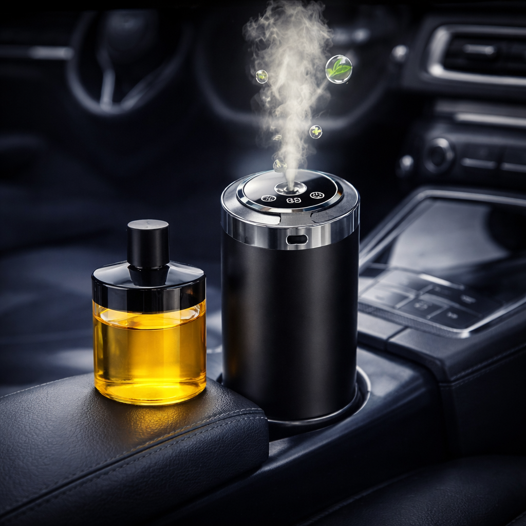 Car Aroma Diffuser With LED